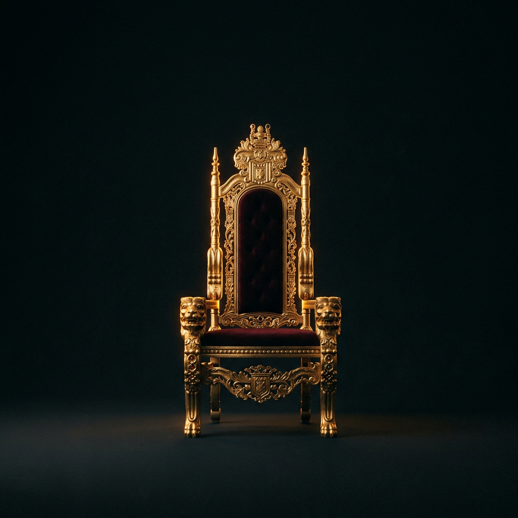 gw.tajir.lol — a golden throne representing the single #1 spot